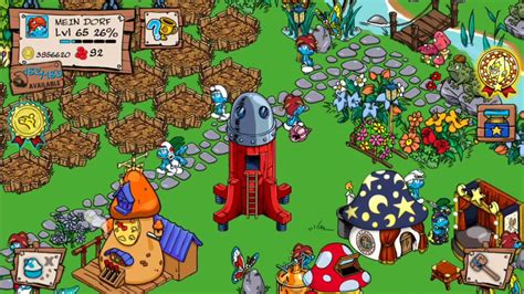 smurfs village copy base.